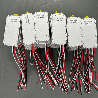 20W 1.3GHz জ্যামিং মডিউল 1258MHz 1280MHz 1320MHz 1360MHz আরএফ পাওয়ার মডিউল