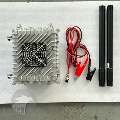60W 2.4GHz 900MHz 30-50W এফপিভি ড্রোন জ্যামার জিপিএস 2-চ্যানেল পোর্টেবল হ্যান্ডহেল্ড অ্যান্টি-ড্রোন ইউএভি যানবাহন-মাউন্ট সিস্টেম