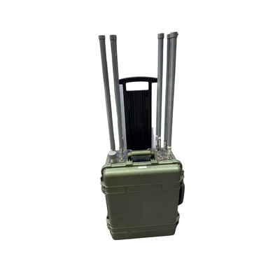 ফুল ব্যান্ড এন্টি ড্রোন জ্যামার 900MHz 1.5GHz 2.4GHz 5.8G পোর্টেবল ড্রোন জ্যামার
