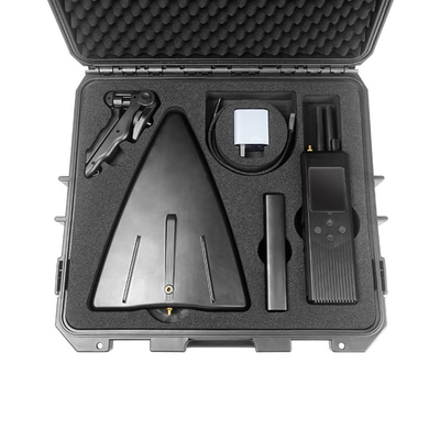 2.4GHz 5.8GHz 2000m হ্যান্ডহেল্ড ড্রোন ডিটেকশন ডিভাইস সঠিক মাল্টি অ্যালার্ট সিস্টেম