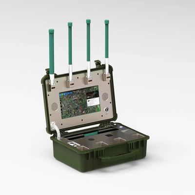 5 কিমি / 10 কিমি ড্রোন সনাক্তকরণ সিস্টেম 1.4GHz 2.4GHz 5.2GHz Dji ড্রোন সনাক্তকরণ