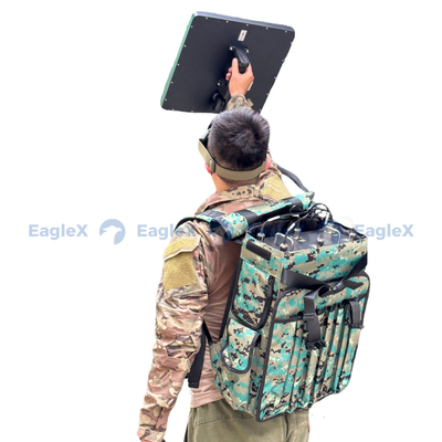 ব্যাকপ্যাক ড্রোন জ্যামার 4/6/8/10/12 চ্যানেল 2.4G 5.8G এন্টি এফপিভি ইউএভি হত্যাকারী সিগন্যাল জিপিএস ব্লকার ডিফেন্স জ্যামিং ডিভাইস
