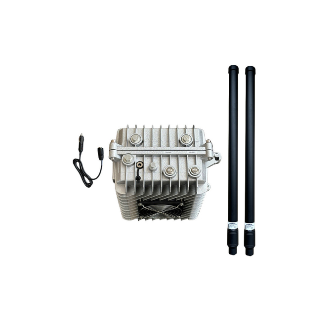 60W 2.4GHz 900MHz 30-50W এফপিভি ড্রোন জ্যামার জিপিএস 2-চ্যানেল পোর্টেবল হ্যান্ডহেল্ড অ্যান্টি-ড্রোন ইউএভি যানবাহন-মাউন্ট সিস্টেম 0