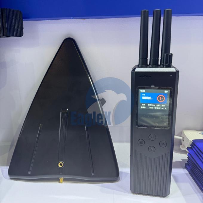 পকেটবল ড্রোন সনাক্তকরণ 2.4G 5.8G 2KM FPV পোর্টেবল ড্রোন সনাক্তকরণ 0